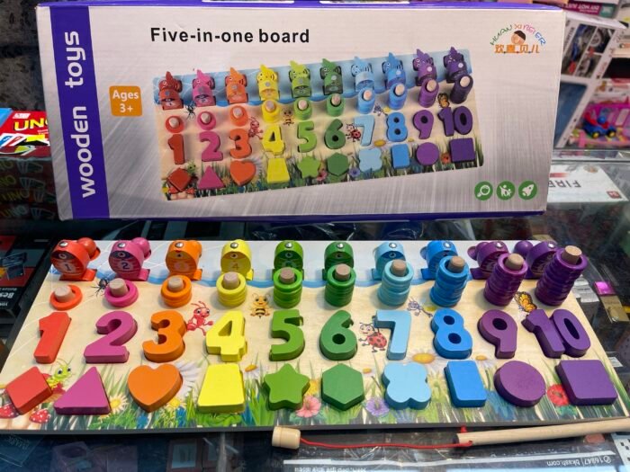 Five in One Wooden Board - Image 1