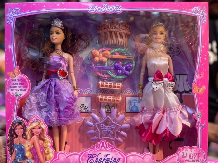 Two Piece Barbie Doll Set - Image 1